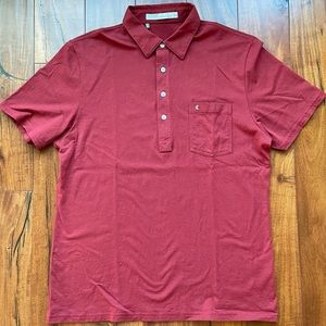 Criquet Top Shelf Players Shirt Large Maroon